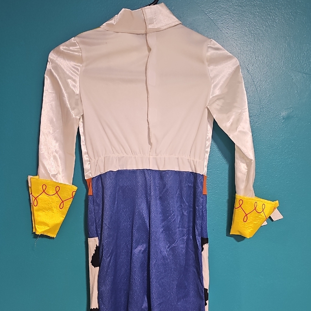 Kids Cowboy Costume with Yellow and Blue Accents - Picture 3 of 3